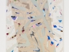 Berglicht 4, 130 x 90 cm, Acryl, Sprühfarbe auf grundiertem und ungrundiertem Nessel, 2023